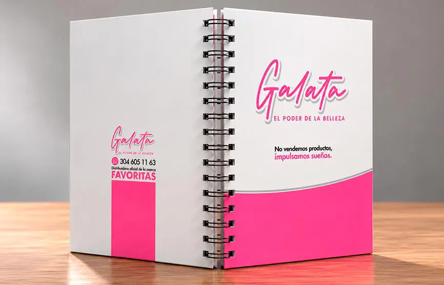 Agenda para marca Galata