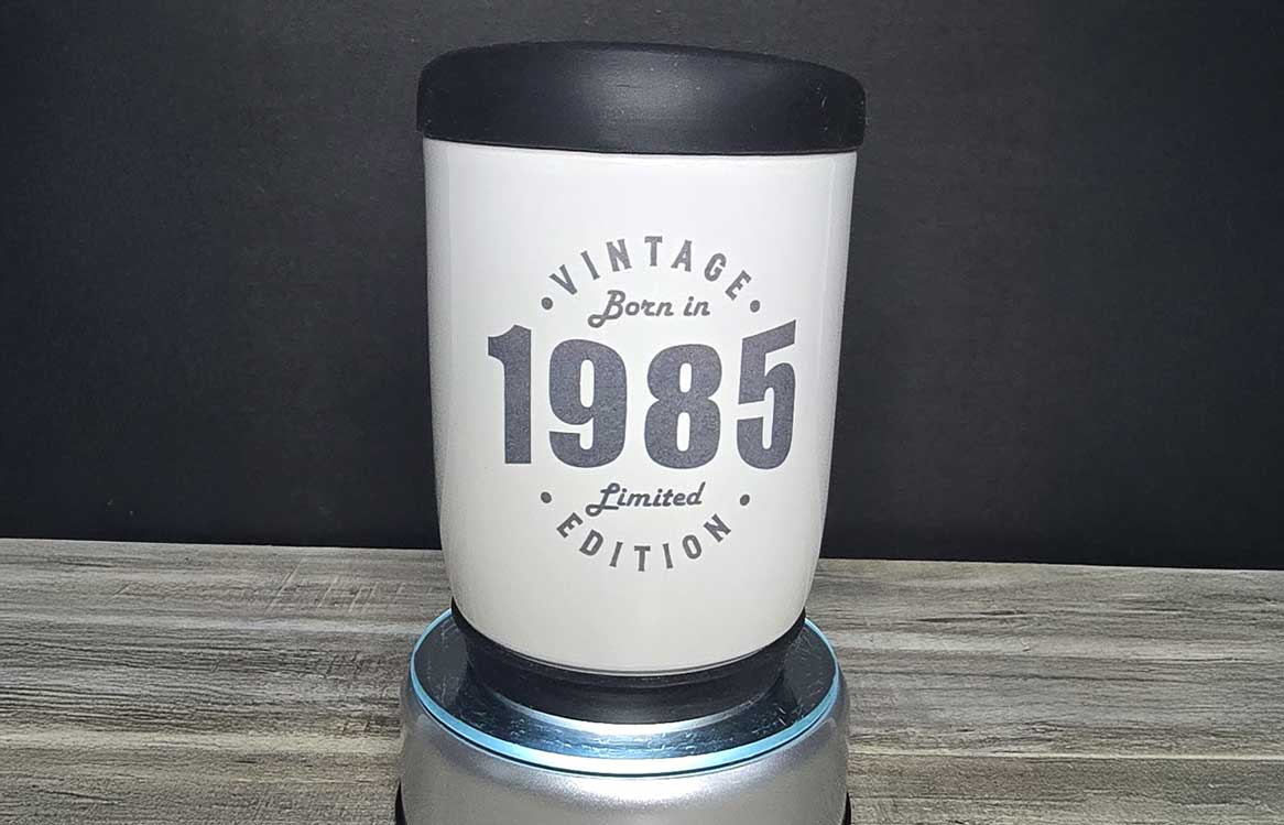 Mug con tapa empresarial