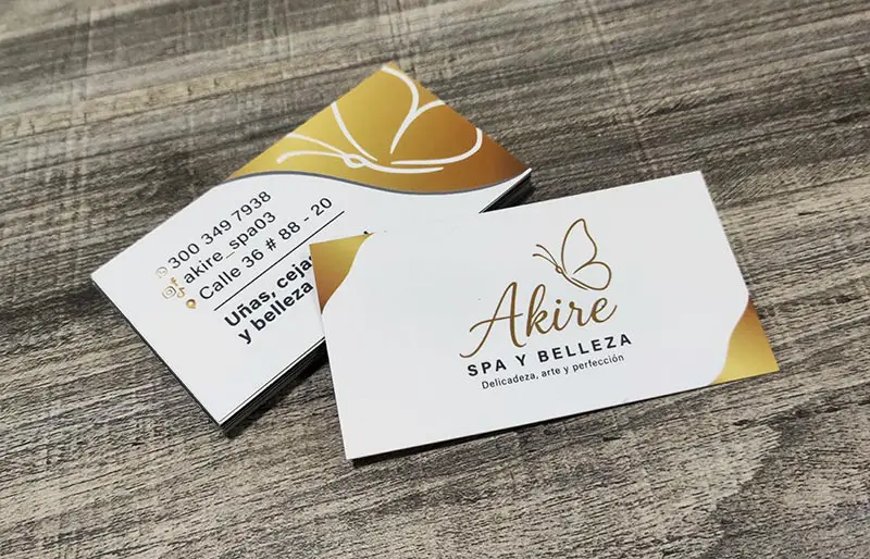 Millar de Tarjetas personales